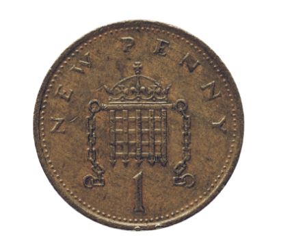 1p coin